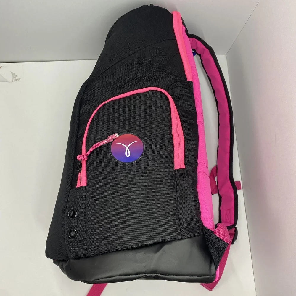 Nike Basketball Backpack Air Cushion Backpack（Pink back）
